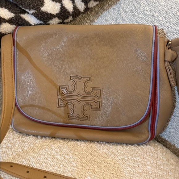 Tory Burch Harper Striped Messenger bag - Picture 14 of 16